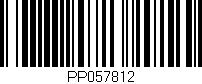 Código de barras (EAN, GTIN, SKU, ISBN): 'PP057812'