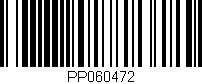 Código de barras (EAN, GTIN, SKU, ISBN): 'PP060472'