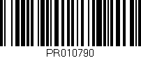Código de barras (EAN, GTIN, SKU, ISBN): 'PR010790'