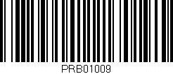Código de barras (EAN, GTIN, SKU, ISBN): 'PRB01009'