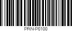 Código de barras (EAN, GTIN, SKU, ISBN): 'PRN-P0100'