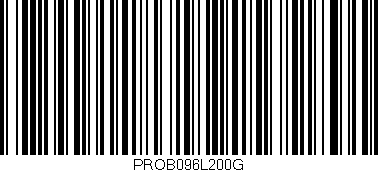 Código de barras (EAN, GTIN, SKU, ISBN): 'PROB096L200G'