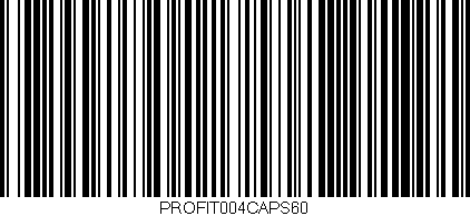 Código de barras (EAN, GTIN, SKU, ISBN): 'PROFIT004CAPS60'