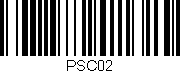 Código de barras (EAN, GTIN, SKU, ISBN): 'PSC02'