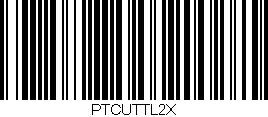 Código de barras (EAN, GTIN, SKU, ISBN): 'PTCUTTL2X'