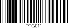 Código de barras (EAN, GTIN, SKU, ISBN): 'PTG011'
