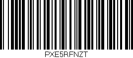 Código de barras (EAN, GTIN, SKU, ISBN): 'PXE5RFNZT'