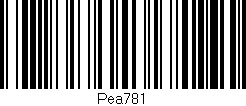 Código de barras (EAN, GTIN, SKU, ISBN): 'Pea781'