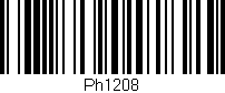 Código de barras (EAN, GTIN, SKU, ISBN): 'Ph1208'