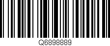 Código de barras (EAN, GTIN, SKU, ISBN): 'Q6898889'