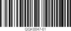 Código de barras (EAN, GTIN, SKU, ISBN): 'QGK0047-01'