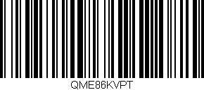 Código de barras (EAN, GTIN, SKU, ISBN): 'QME86KVPT'