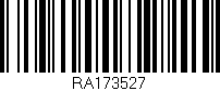 Código de barras (EAN, GTIN, SKU, ISBN): 'RA173527'