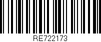 Código de barras (EAN, GTIN, SKU, ISBN): 'RE722173'