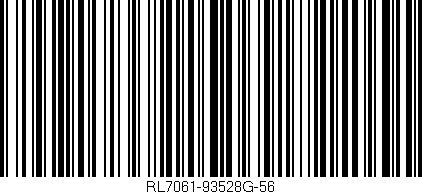 Código de barras (EAN, GTIN, SKU, ISBN): 'RL7061-93528G-56'