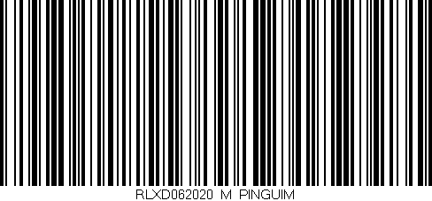 Código de barras (EAN, GTIN, SKU, ISBN): 'RLXD062020_M_PINGUIM'