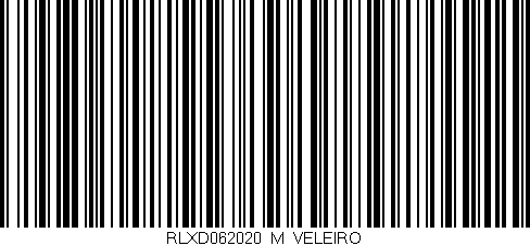Código de barras (EAN, GTIN, SKU, ISBN): 'RLXD062020_M_VELEIRO'