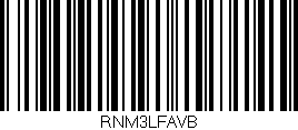 Código de barras (EAN, GTIN, SKU, ISBN): 'RNM3LFAVB'