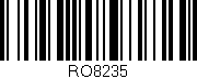 Código de barras (EAN, GTIN, SKU, ISBN): 'RO8235'