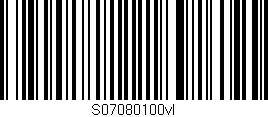 Código de barras (EAN, GTIN, SKU, ISBN): 'S07080100vl'