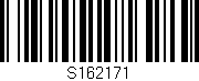Código de barras (EAN, GTIN, SKU, ISBN): 'S162171'