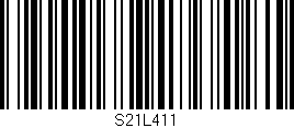 Código de barras (EAN, GTIN, SKU, ISBN): 'S21L411'