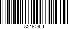 Código de barras (EAN, GTIN, SKU, ISBN): 'S3164600'