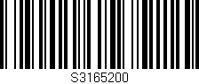 Código de barras (EAN, GTIN, SKU, ISBN): 'S3165200'