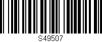 Código de barras (EAN, GTIN, SKU, ISBN): 'S49507'