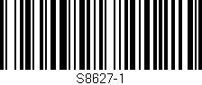 Código de barras (EAN, GTIN, SKU, ISBN): 'S8627-1'
