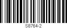 Código de barras (EAN, GTIN, SKU, ISBN): 'S8764-2'