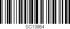 Código de barras (EAN, GTIN, SKU, ISBN): 'SC13964'