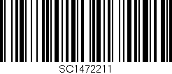 Código de barras (EAN, GTIN, SKU, ISBN): 'SC1472211'