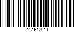 Código de barras (EAN, GTIN, SKU, ISBN): 'SC1612911'