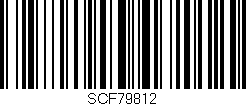 Código de barras (EAN, GTIN, SKU, ISBN): 'SCF79812'