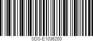 Código de barras (EAN, GTIN, SKU, ISBN): 'SDS-E1036200'
