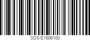 Código de barras (EAN, GTIN, SKU, ISBN): 'SDS-E1608100'