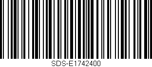 Código de barras (EAN, GTIN, SKU, ISBN): 'SDS-E1742400'