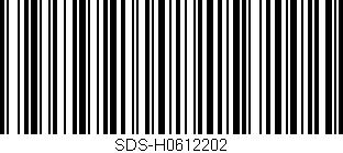 Código de barras (EAN, GTIN, SKU, ISBN): 'SDS-H0612202'