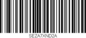 Código de barras (EAN, GTIN, SKU, ISBN): 'SEZA7XND2A'