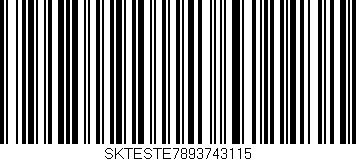 Código de barras (EAN, GTIN, SKU, ISBN): 'SKTESTE7893743115'