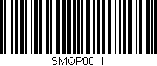 Código de barras (EAN, GTIN, SKU, ISBN): 'SMQP0011'