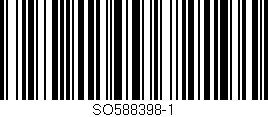 Código de barras (EAN, GTIN, SKU, ISBN): 'SO588398-1'