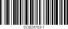 Código de barras (EAN, GTIN, SKU, ISBN): 'SO824703-1'