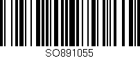 Código de barras (EAN, GTIN, SKU, ISBN): 'SO891055'