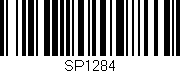 Código de barras (EAN, GTIN, SKU, ISBN): 'SP1284'