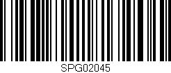 Código de barras (EAN, GTIN, SKU, ISBN): 'SPG02045'