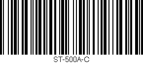 Código de barras (EAN, GTIN, SKU, ISBN): 'ST-500A-C'