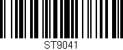Código de barras (EAN, GTIN, SKU, ISBN): 'ST9041'