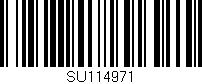Código de barras (EAN, GTIN, SKU, ISBN): 'SU114971'